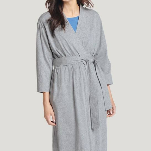 100%cotton Jockey Long Robe. Black small or Size Large Soft - Picture 4 of 5